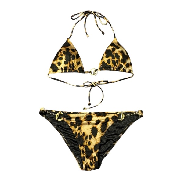 Victorias Secret Cheetah Print Toggle Bikini Set - Picture 6 of 9